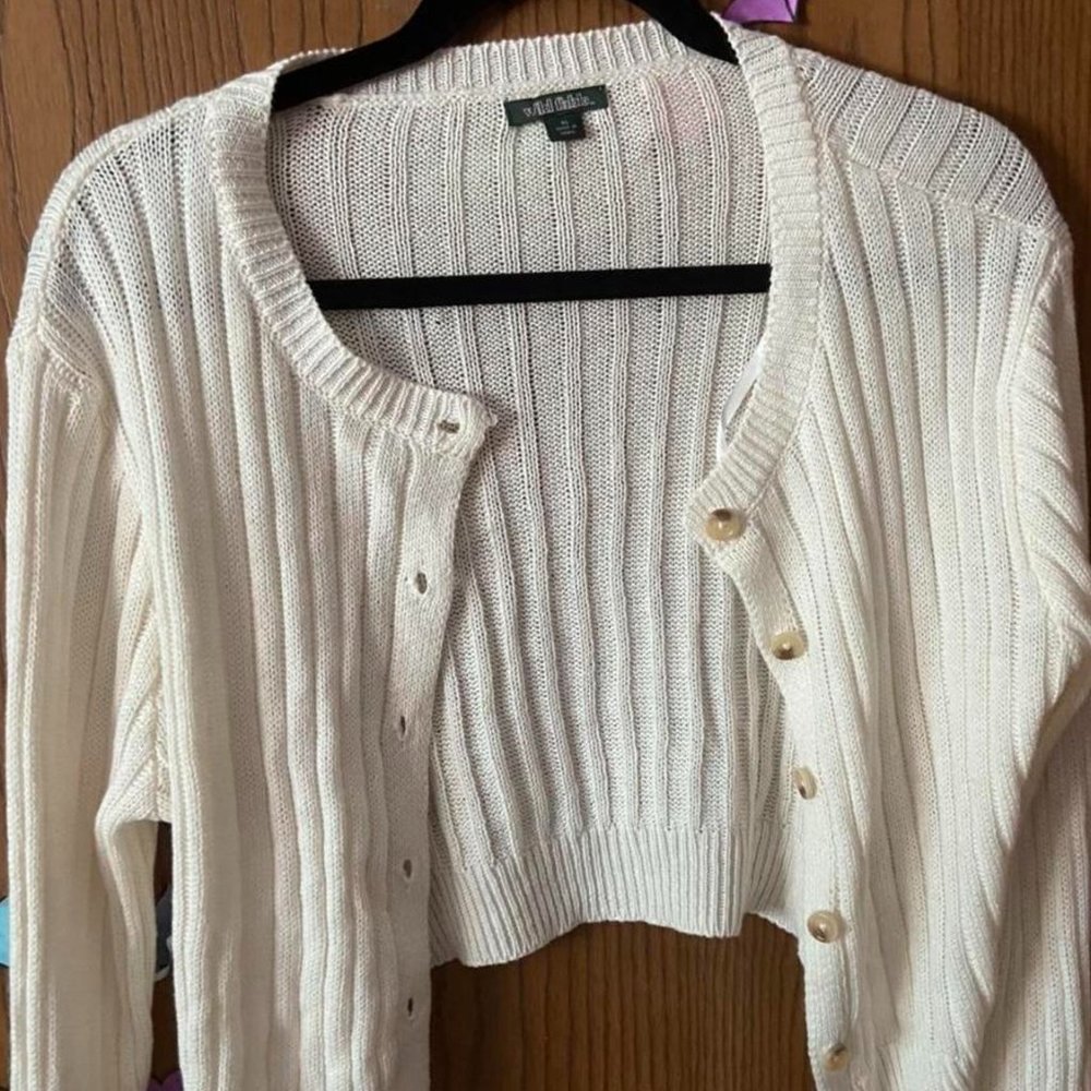 Wild Fable Cropped Cardigan